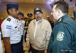 Acto del 38 aniversario de la Fuerza Aérea del Ejército de Nicaragua