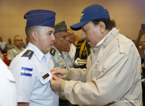 Acto del 38 aniversario de la Fuerza Aérea del Ejército de Nicaragua