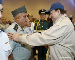 Acto del 38 aniversario de la Fuerza Aérea del Ejército de Nicaragua