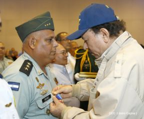 Acto del 38 aniversario de la Fuerza Aérea del Ejército de Nicaragua