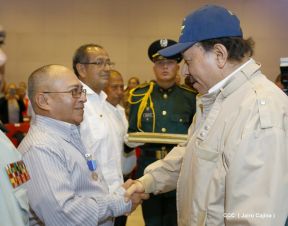 Acto del 38 aniversario de la Fuerza Aérea del Ejército de Nicaragua