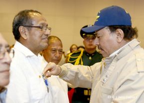 Acto del 38 aniversario de la Fuerza Aérea del Ejército de Nicaragua