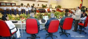 Acto del 38 aniversario de la Fuerza Aérea del Ejército de Nicaragua