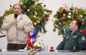 Acto del 38 aniversario de la Fuerza Aérea del Ejército de Nicaragua