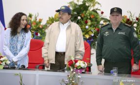 Acto del 38 aniversario de la Fuerza Aérea del Ejército de Nicaragua