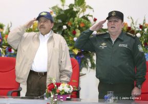 Acto del 38 aniversario de la Fuerza Aérea del Ejército de Nicaragua