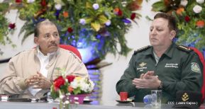 Acto del 38 aniversario de la Fuerza Aérea del Ejército de Nicaragua