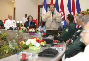 Acto del 38 aniversario de la Fuerza Aérea del Ejército de Nicaragua