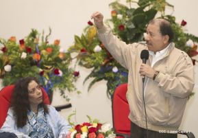Acto del 38 aniversario de la Fuerza Aérea del Ejército de Nicaragua