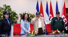 Acto del 38 aniversario de la Fuerza Aérea del Ejército de Nicaragua