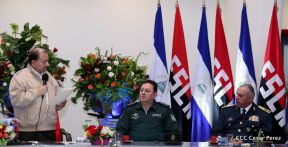 Acto del 38 aniversario de la Fuerza Aérea del Ejército de Nicaragua