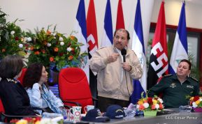 Acto del 38 aniversario de la Fuerza Aérea del Ejército de Nicaragua