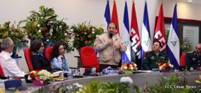 Acto del 38 aniversario de la Fuerza Aérea del Ejército de Nicaragua