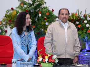 Acto del 38 aniversario de la Fuerza Aérea del Ejército de Nicaragua