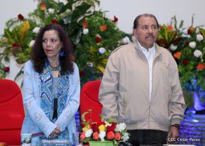 Acto del 38 aniversario de la Fuerza Aérea del Ejército de Nicaragua