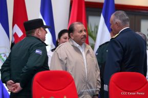 Acto del 38 aniversario de la Fuerza Aérea del Ejército de Nicaragua