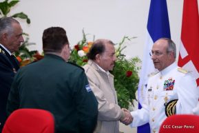 Acto del 38 aniversario de la Fuerza Aérea del Ejército de Nicaragua