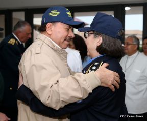 Acto del 38 aniversario de la Fuerza Aérea del Ejército de Nicaragua