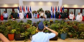 Acto del 38 aniversario de la Fuerza Aérea del Ejército de Nicaragua