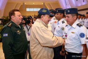 Acto del 38 aniversario de la Fuerza Aérea del Ejército de Nicaragua