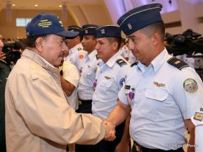 Acto del 38 aniversario de la Fuerza Aérea del Ejército de Nicaragua