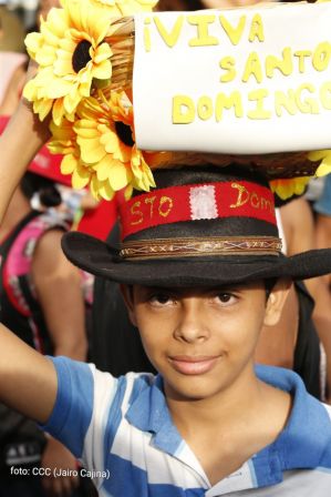 Santo Domingo de Guzmán peregrina a Managua