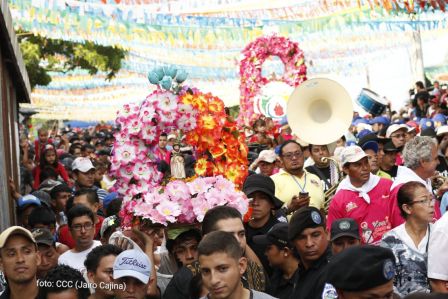 Santo Domingo de Guzmán peregrina a Managua