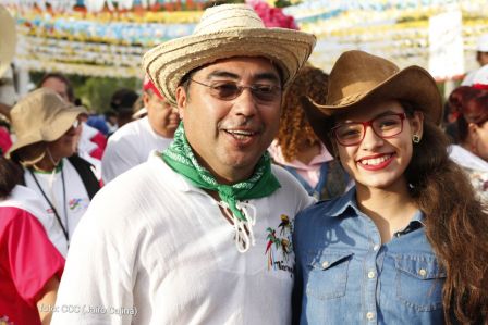 Santo Domingo de Guzmán peregrina a Managua
