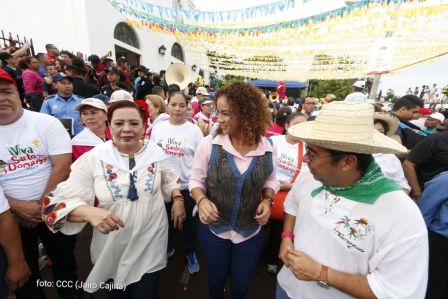 Santo Domingo de Guzmán peregrina a Managua