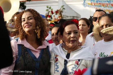 Santo Domingo de Guzmán peregrina a Managua