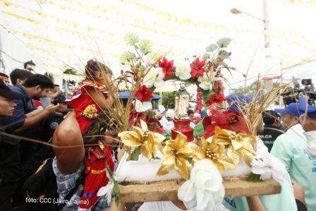 Santo Domingo de Guzmán peregrina a Managua