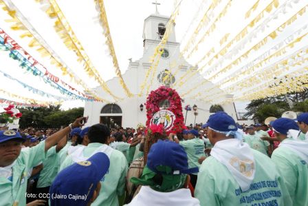Santo Domingo de Guzmán peregrina a Managua