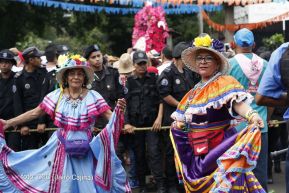 Santo Domingo de Guzmán peregrina a Managua