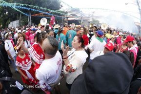 Santo Domingo de Guzmán peregrina a Managua