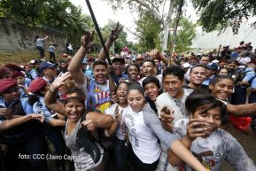 Santo Domingo de Guzmán peregrina a Managua