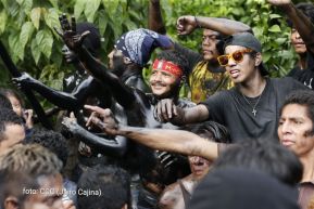 Santo Domingo de Guzmán peregrina a Managua