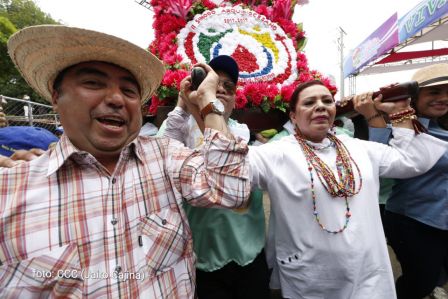 Santo Domingo de Guzmán peregrina a Managua