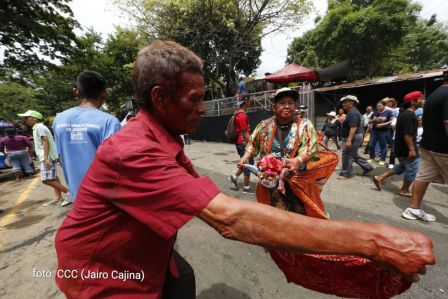 Santo Domingo de Guzmán peregrina a Managua
