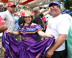 Santo Domingo de Guzmán peregrina a Managua