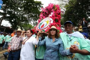 Santo Domingo de Guzmán peregrina a Managua