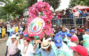 Santo Domingo de Guzmán peregrina a Managua