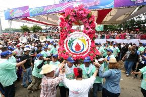 Santo Domingo de Guzmán peregrina a Managua