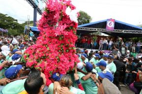 Santo Domingo de Guzmán peregrina a Managua