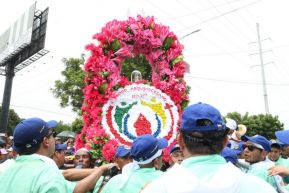Santo Domingo de Guzmán peregrina a Managua