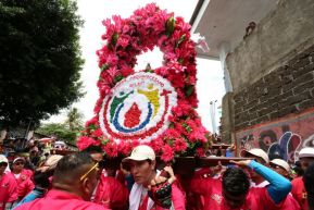 Santo Domingo de Guzmán peregrina a Managua