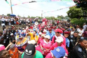 Santo Domingo de Guzmán peregrina a Managua