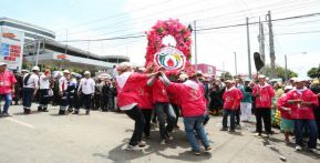 Santo Domingo de Guzmán peregrina a Managua