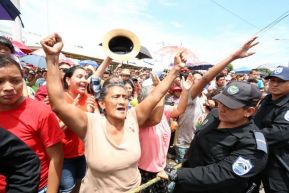 Santo Domingo de Guzmán peregrina a Managua