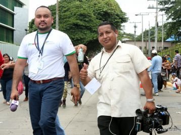 Santo Domingo de Guzmán peregrina a Managua