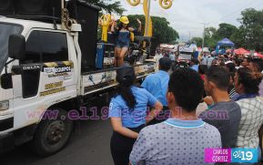 Miles de managuas participan del desfile hípico en honor a Santo Domingo